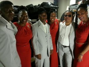 THE BLACKSTONES and TRUE IDENTITY backstage in London